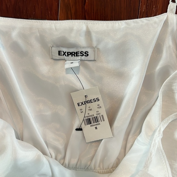 Express White Maxi Dress - Picture 5 of 5